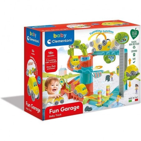 FUN GARAGE BABY TRACK EAN 8005125174041 INGROSSO BABY CLEMENTONI