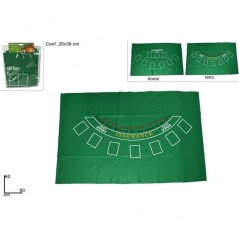 INGROSSO CARTE TAPPETO TAVOLA BLACKJACK POKER 60X90 8027501478000 INGROSSO GIOCHI E GIOCATTOLI CARTE DA GIOCO
