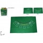 TAPPETO TAVOLA BLACKJACK POKER 60X90 EAN 8027501478000 INGROSSO CARTE DA GIOCO