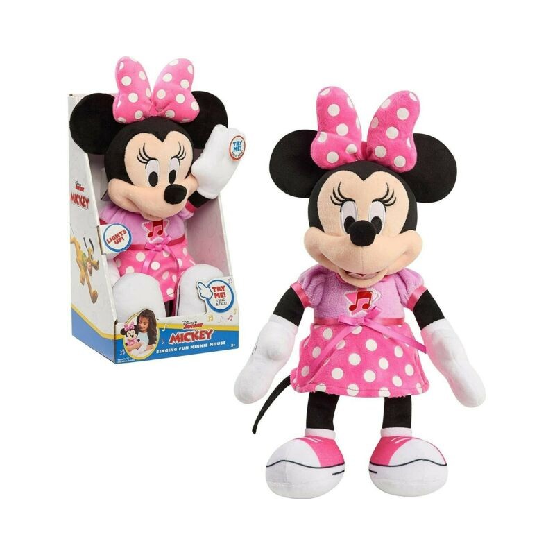 MINNIE PELUCHE MUSICALE EAN 8056379120919 INGROSSO PELUCHE MORBIDOSI