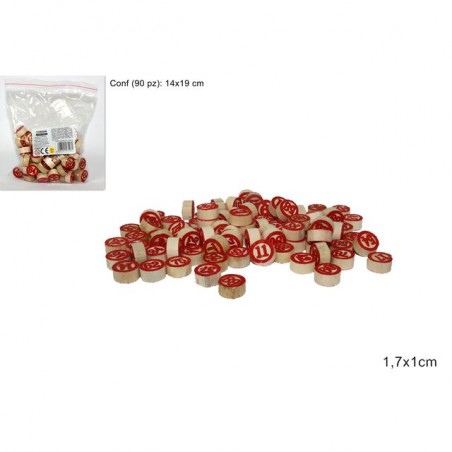 DOPPIO NUMERO TOMBOLA 90 PZ EAN 8027501431081 INGROSSO GIOCHI DI SOCIETA