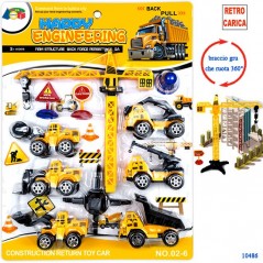INGROSSO SET CANTIERE C/ MEZZI LAVORO R/C