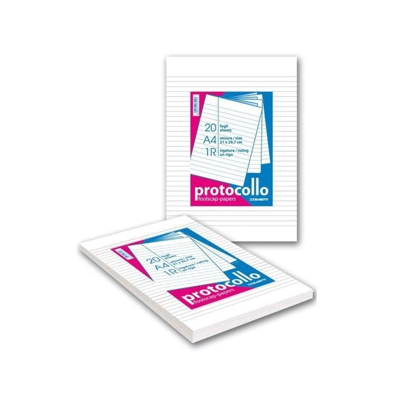 PROTOCOLLO A4 20FG 4M EAN 8007758035171 INGROSSO PROTOCOLLI