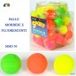 PALLA FLUORESCENTE MORBIDA IN TUBO EAN 8006087330537 INGROSSO PALLINE E BIGLIE
