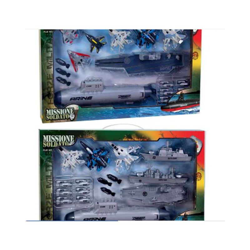 PLAYSET SOTTOMARINO C/MEZZI H25 X L42CM EAN 8009549372540 INGROSSO GIOCATTOLI IN SCATOLA