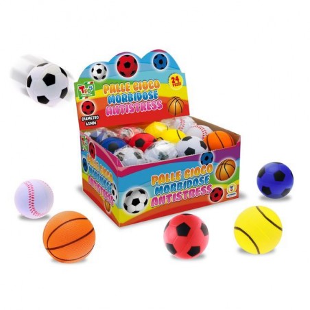INGROSSO GIOCATTOLI PALLINA ANTISTRESS ASS. 8017967513759 INGROSSO GIOCHI E GIOCATTOLI PALLINE E BIGLIE