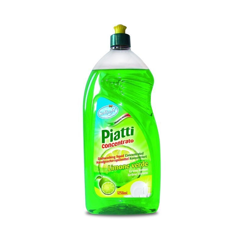 SOFT LAVAPIATTI 1250ML VERDE EAN 8057438680160 INGROSSO DETERSIVI