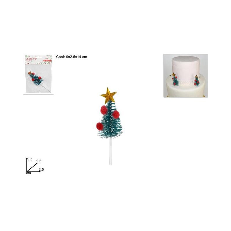 DECORAZIONE ALBERO S019-024 EAN 8053482037660 INGROSSO ARTICOLI DECORAZIONI NATALIZIE