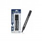 MARCATORI PUNTA TONDA NERA BL.2PZ EAN 8023650025430 INGROSSO PENNARELLI MARKER
