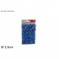PALLINE D.2,5CM LUCIDE BLU BOX 24PZ EAN 8033113217593 INGROSSO PALLINE DI NATALE E PUNTALI