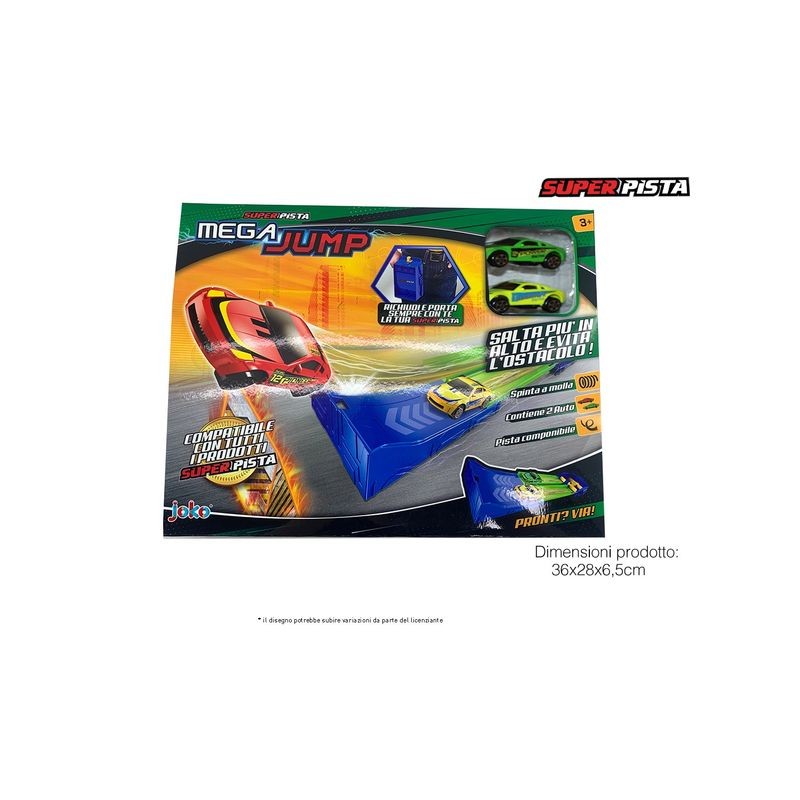 PISTA IN SCATOLA RICHIUDIBILE EAN 8032780711168 INGROSSO PISTA AUTOMOBILINE