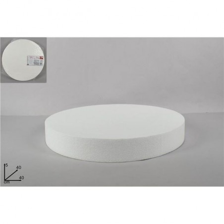 INGROSSO CAKE DESIGN BASE PER TORTE POLISTIDORO H5 D.40CM 8034048455739 INGROSSO ACCESSORI CAKE DESIGN